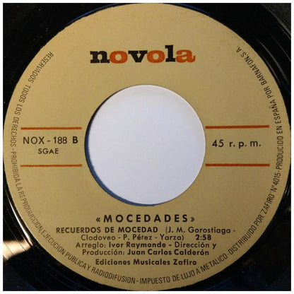 MOCEDADES - ERES TU | 7" SINGLE USADO