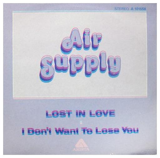 AIR SUPPLY - LOST IN LOVE | 7" SINGLE VINILO USADO