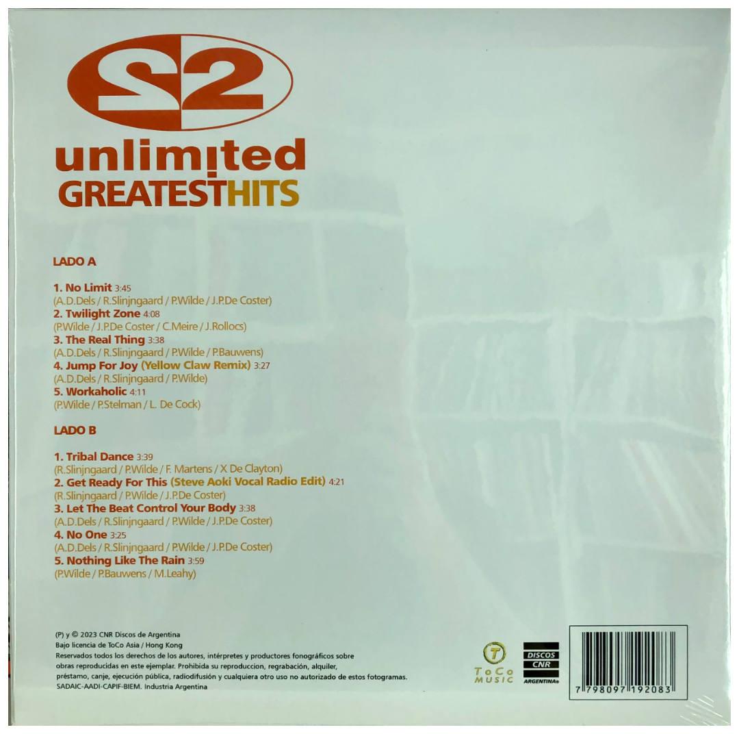 2 UNLIMITED - GREATEST HITS | VINILO