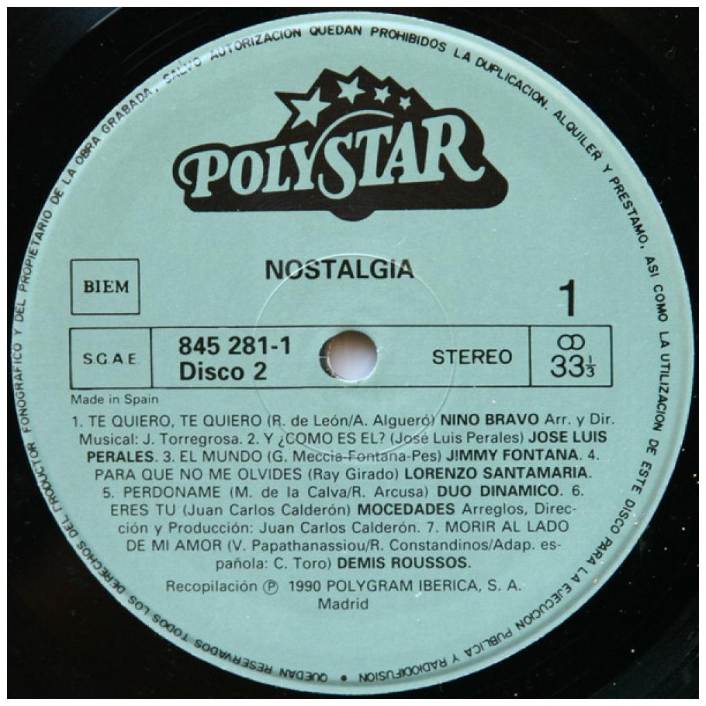 NOSTALGIA - 25 CANCIONES INOLVIDABLES-VARIOUS ARTIST (2LP) | VINILO USADO