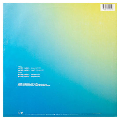 NEW ORDER - WORLD IN MOTION | 12" MAXI SINGLE USADO