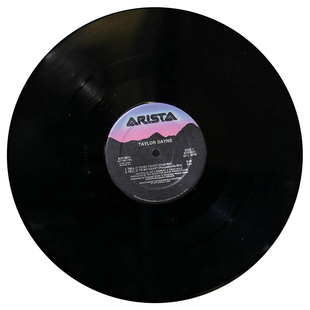 TAYLOR DAYNE  - TELL IT TO MY HEART | 12" MAXI SINGLE USADO