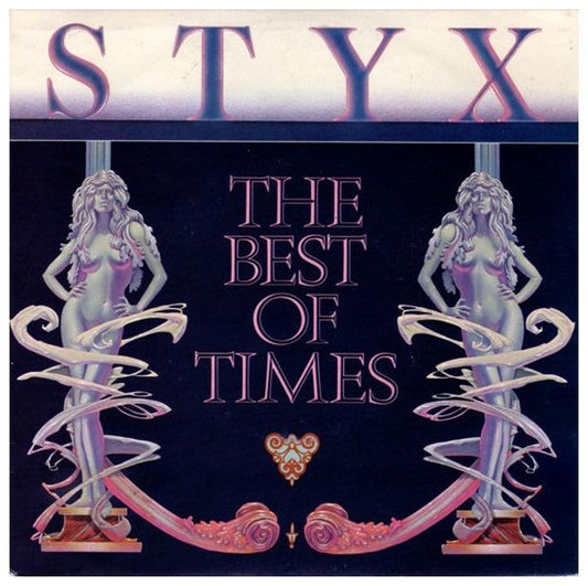 STYX  - THE BEST OF TIMES | 7 SINGLE VINILO USADO