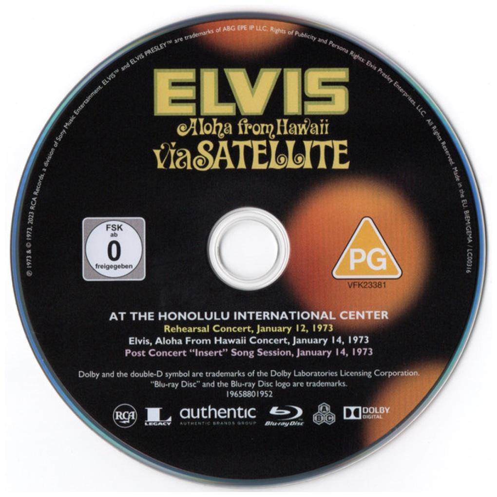 ELVIS PRESLEY  - ALOHA FROM HAWAI VIA SATELITE (3CD + 1 BLU-RAY BOX SET) | CD