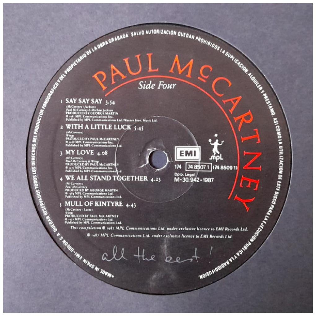 PAUL McCARTNEY - ALL THE BEST (2LP) | VINILO USADO
