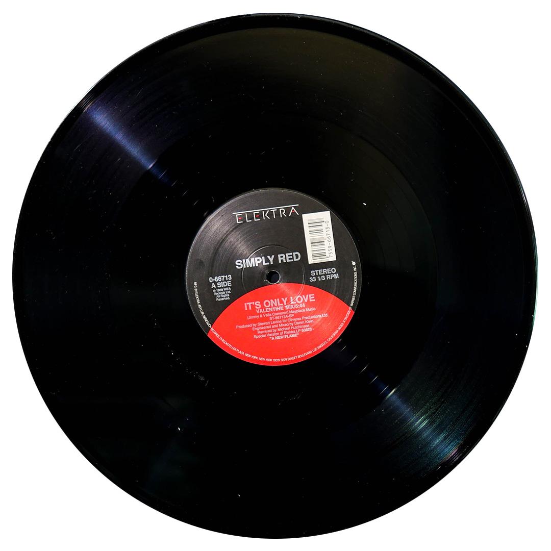 SIMPLY RED - IT S ONLY LOVE | 12" MAXI SINGLE USADO