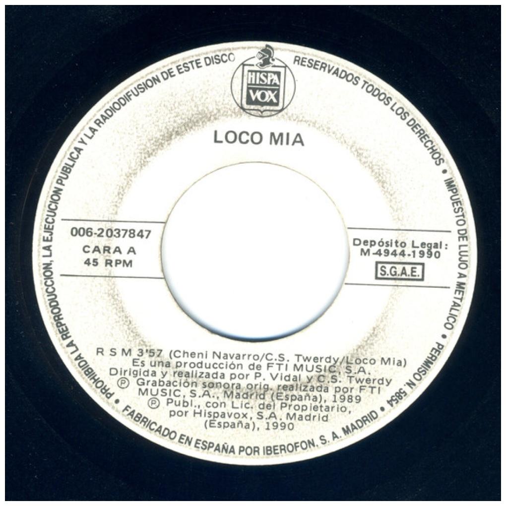 LOCOMIA - R.S.M. | 7" SINGLE USADO
