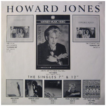 HOWARD JONES - THE 12" ALBUM | VINILO USADO