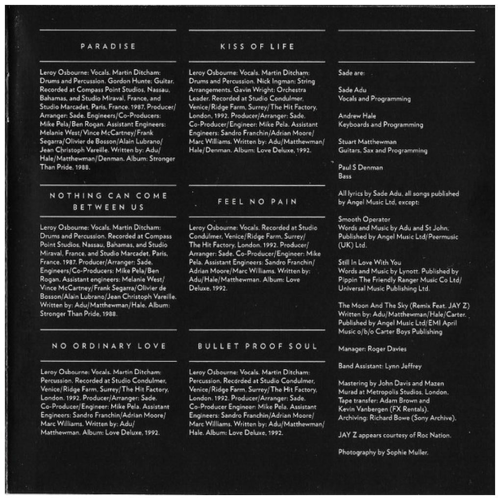 SADE - ULTIMATE COLLECTION (2CD) | CD