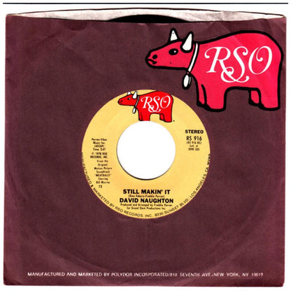 DAVID NAUGHTON - MAKIN' IT | 7" SINGLE USADO