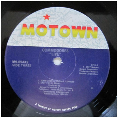 COMMODORES - LIVE! (2LP) | VINILO USADO
