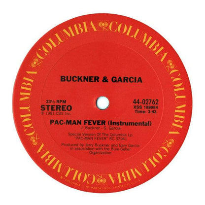BUCKNER & GARCIA - PAC-MAN FEVER | 12" MAXI SINGLE USADO
