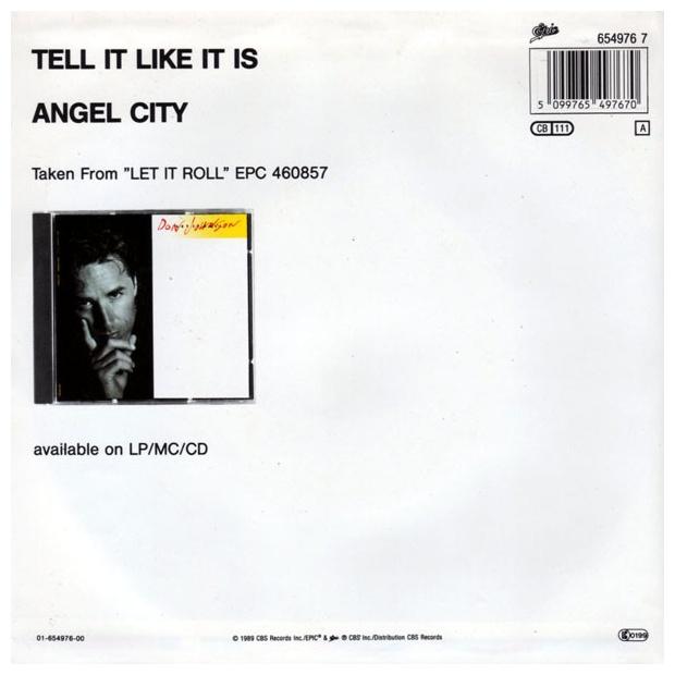 DON JOHNSON - TELL IT LIKE IT IS | 12" MAXI SINGLE USADO