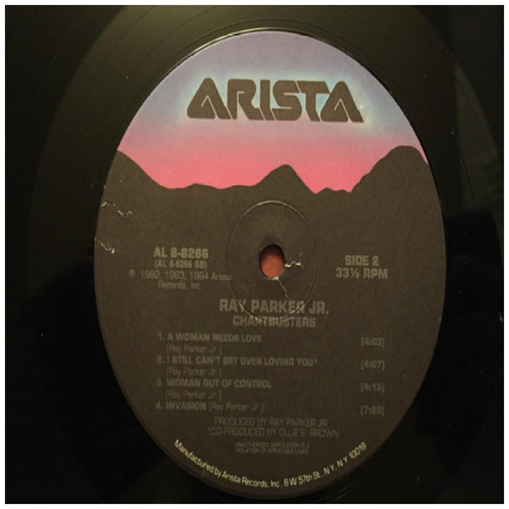 RAY PARKER JR. - CHARTBUSTERS | VINILO USADO