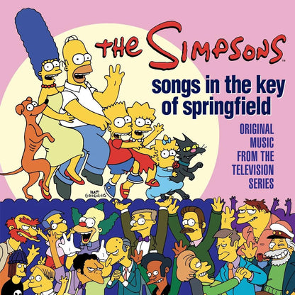 (PREVENTA) THE SIMPSONS - SONGS IN THE KEY OF SPRINGFIELD (ORIGINAL MUSIC TELEVISION SERIES) (2LP) (YELLOW/PINK VINYL)   | VINILO