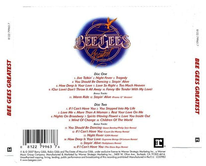 BEE GEES - GREATEST (SPECIAL EDITION) (2CD) | CD