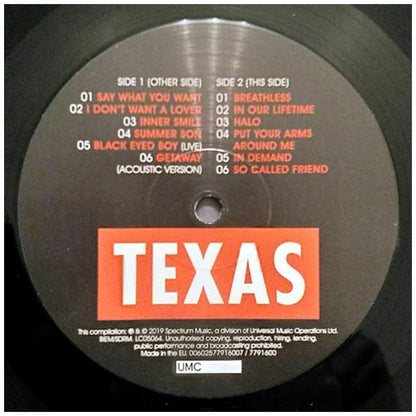TEXAS - SAY WHAT YOU WANT: THE COLLECTION | VINILO