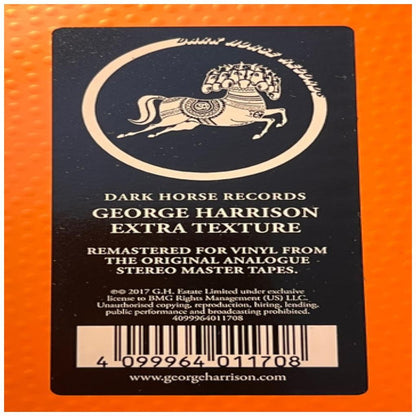 GEORGE HARRISON - EXTRA TEXTURE (180GRS VINYL) | VINILO
