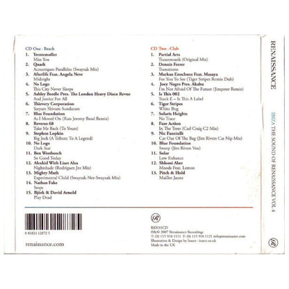 IBIZA THE SOUND OF RENAISSANCE - VOL.4 (2CD) | CD