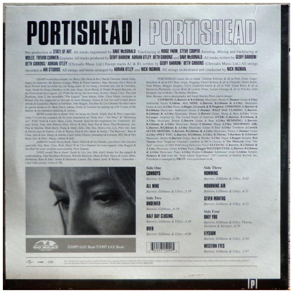 PORTISHEAD - PORTISHEAD | VINILO