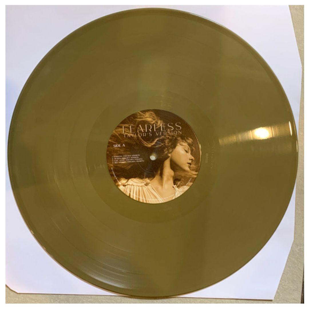TAYLOR SWIFT - FEARLESS (TAYLOR S VERSION GOLD) (3LP) | VINILO