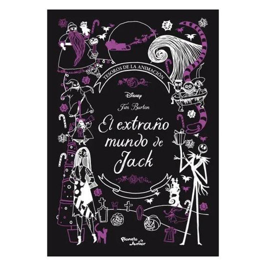 TESOROS DE LA ANIMACIÓN: EL EXTRAÑO MUNDO DE JACK (TAPA DURA) - DISNEY | LIBRO