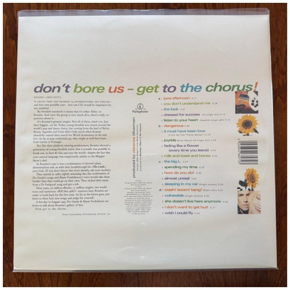 ROXETTE - DON'T BORE US: THE GREATEST HITS (MADE IN CHILE) (2LP) | VINILO