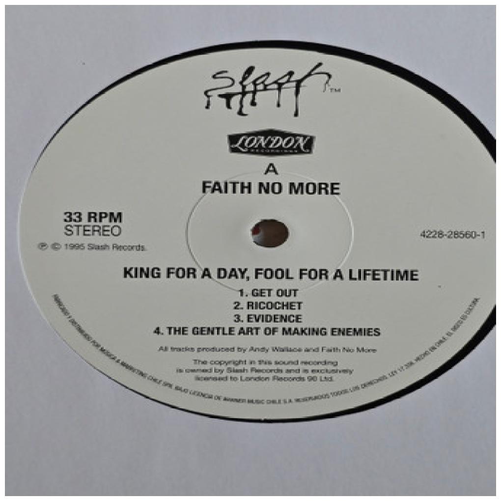 FAITH NO MORE - KING FOR A DAY FOOL FOR A LIFETIME (2LP) | VINILO