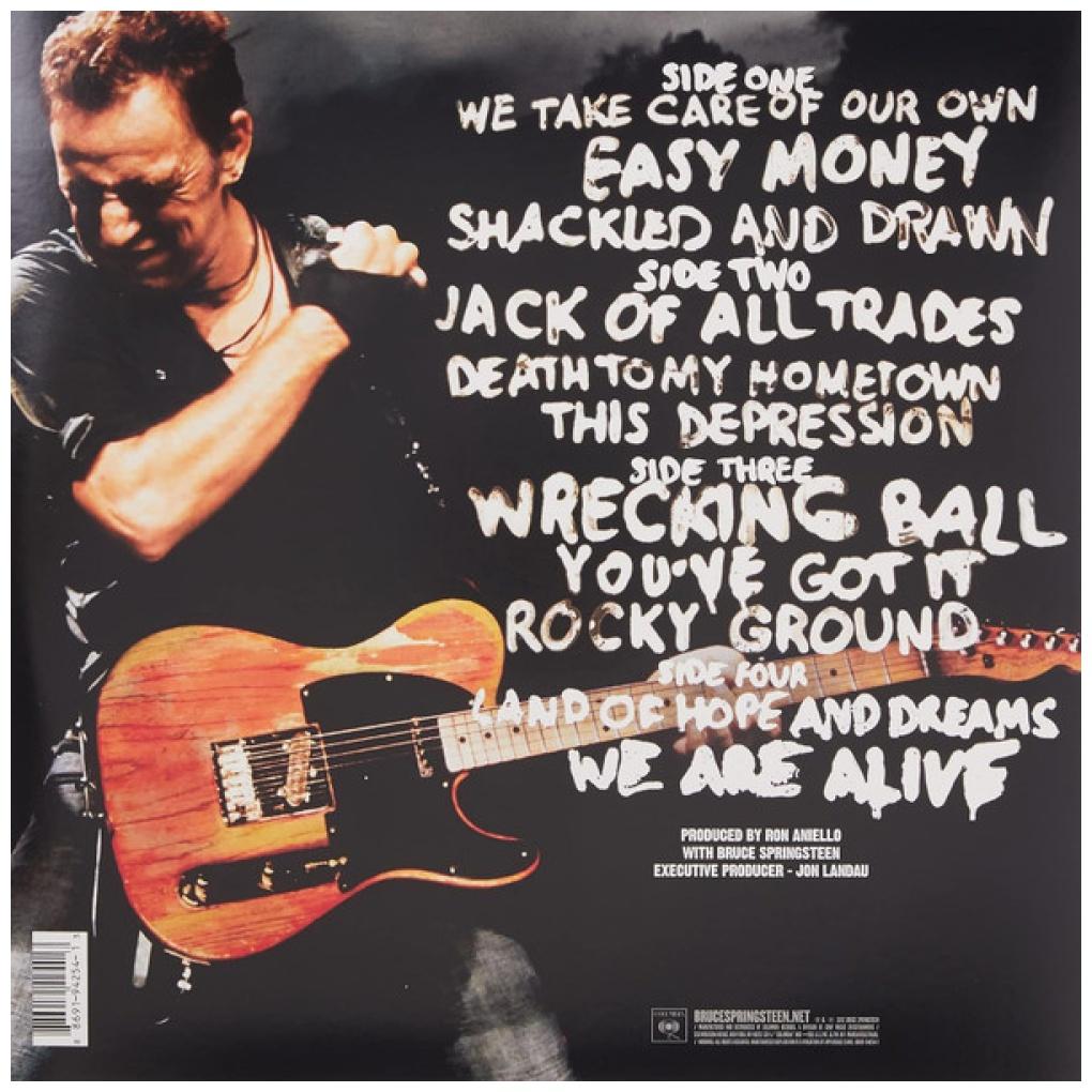 BRUCE SPRINGSTEEN - WRECKING BALL (2LP) | VINILO