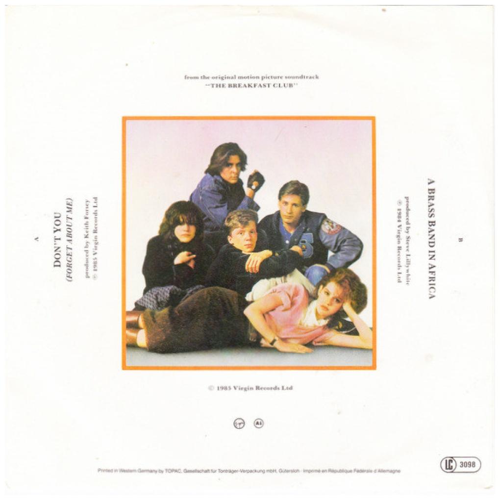 SIMPLE MINDS - DON'T YOU (FORGET ABOUT ME) | 7" SINGLE USADO