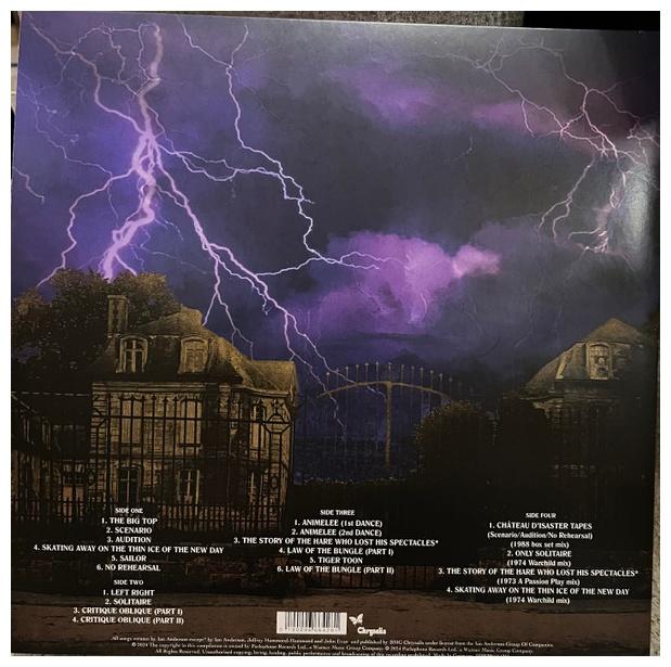 JETHRO TULL - CHATEAU D HEROUVILLE SESSIONS 1972 (2LP) | VINILO