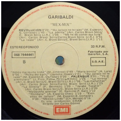 GARIBALDI - MEX-MIX | VINILO USADO