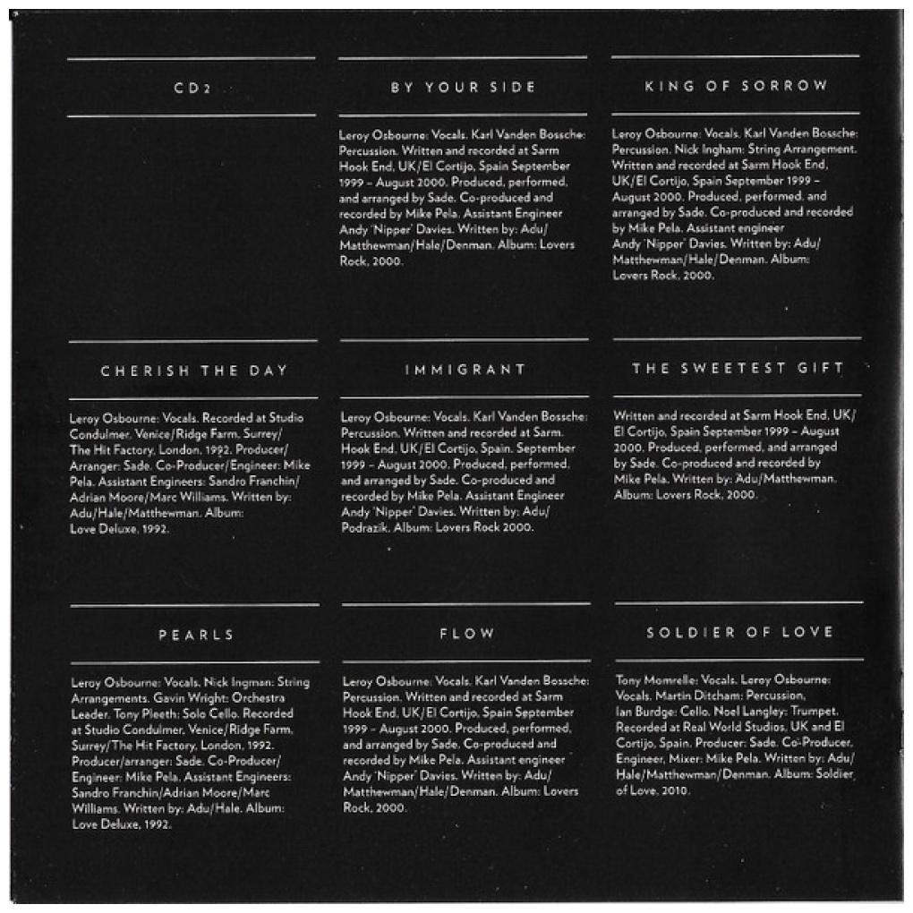 SADE - ULTIMATE COLLECTION (2CD) | CD