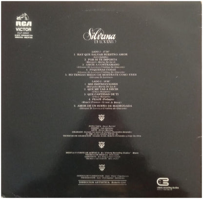 SILVANA DI LORENZO - SILVANA DI LORENZO | VINILO USADO
