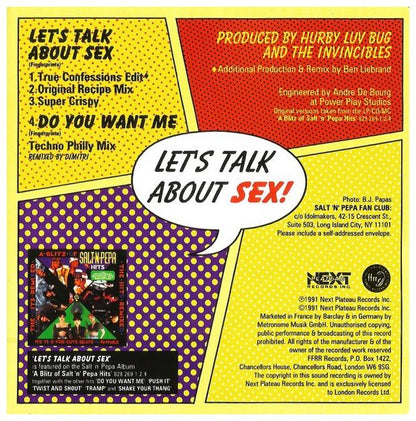 SALT-N-PEPA - LET S TALK ABOUT SEX | CD SINGLE USADO