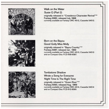 CREEDENCE CLEARWATER REVIVAL - CHRONICLE: 20 GREATEST HITS VOL. 2" | CD