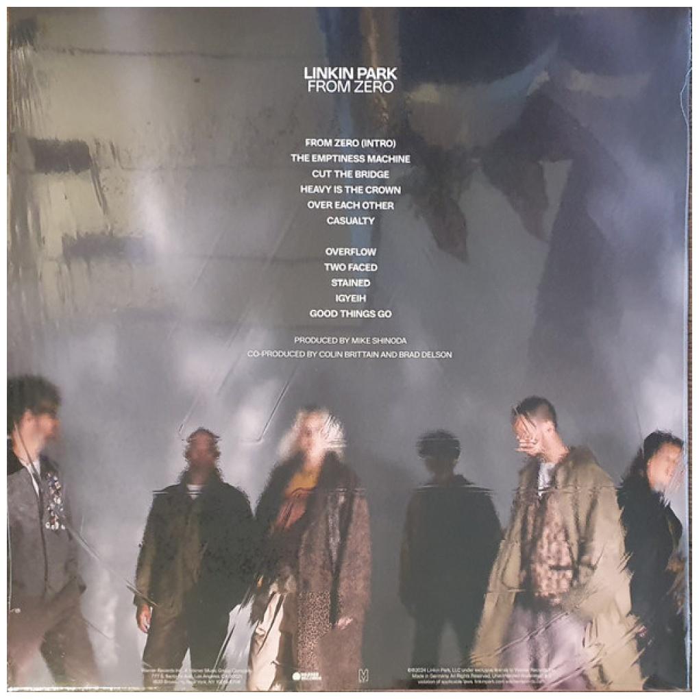 LINKIN PARK - FROM ZERO (TRANSPARENT PETROL VINYL) | VINILO