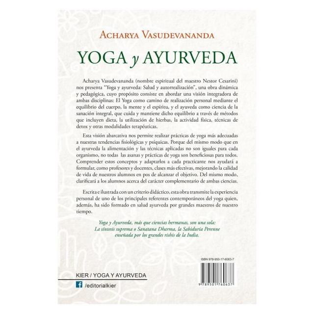 YOGA Y AYURVEDA (TAPA BLANDA) - NESTOR CESARINI | LIBRO