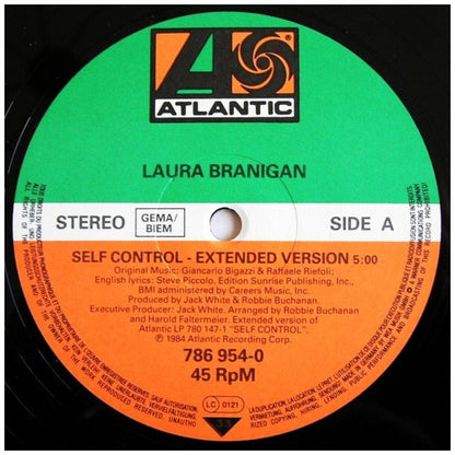 LAURA BRANIGAN - SELF CONTROL | 12" MAXI SINGLE VINILO USADO