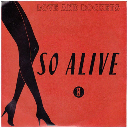 LOVE AND ROCKETS - SO ALIVE | 7" SINGLE USADO