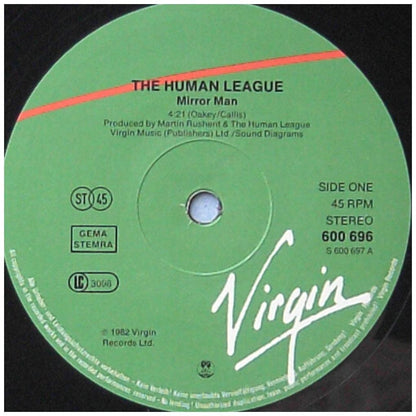 HUMAN LEAGUE - MIRROR MAN | 12" MAXI SINGLE VINILO USADO