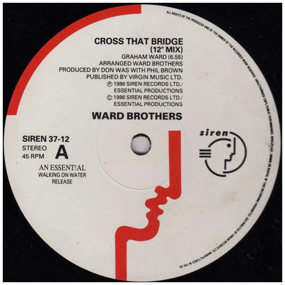 WARD BROTHERS - CROSS THE BRIDGE | 12'' MAXI SINGLE USADO