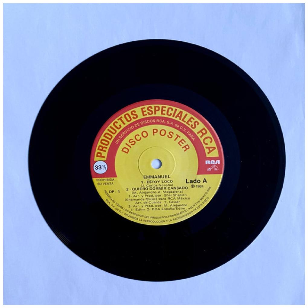 EMMANUEL - QUIERO DORMIR CANSADO/SERÁ (4 SUPER EXITOS) (PROMO COPY) | 7" SINGLE USADO
