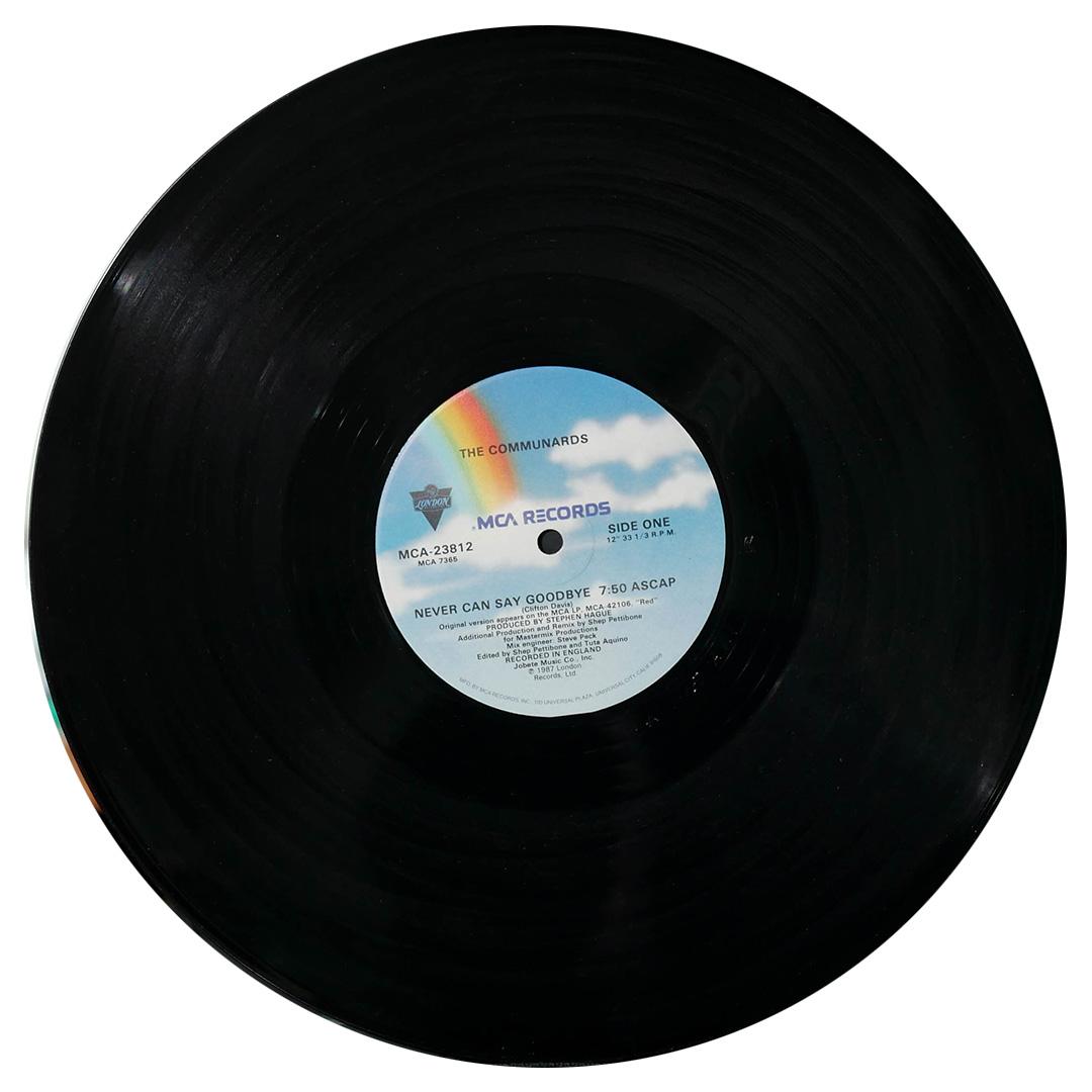 COMMUNARDS - NEVER CAN SAY GOODBYE | 12" MAXI SINGLE USADO