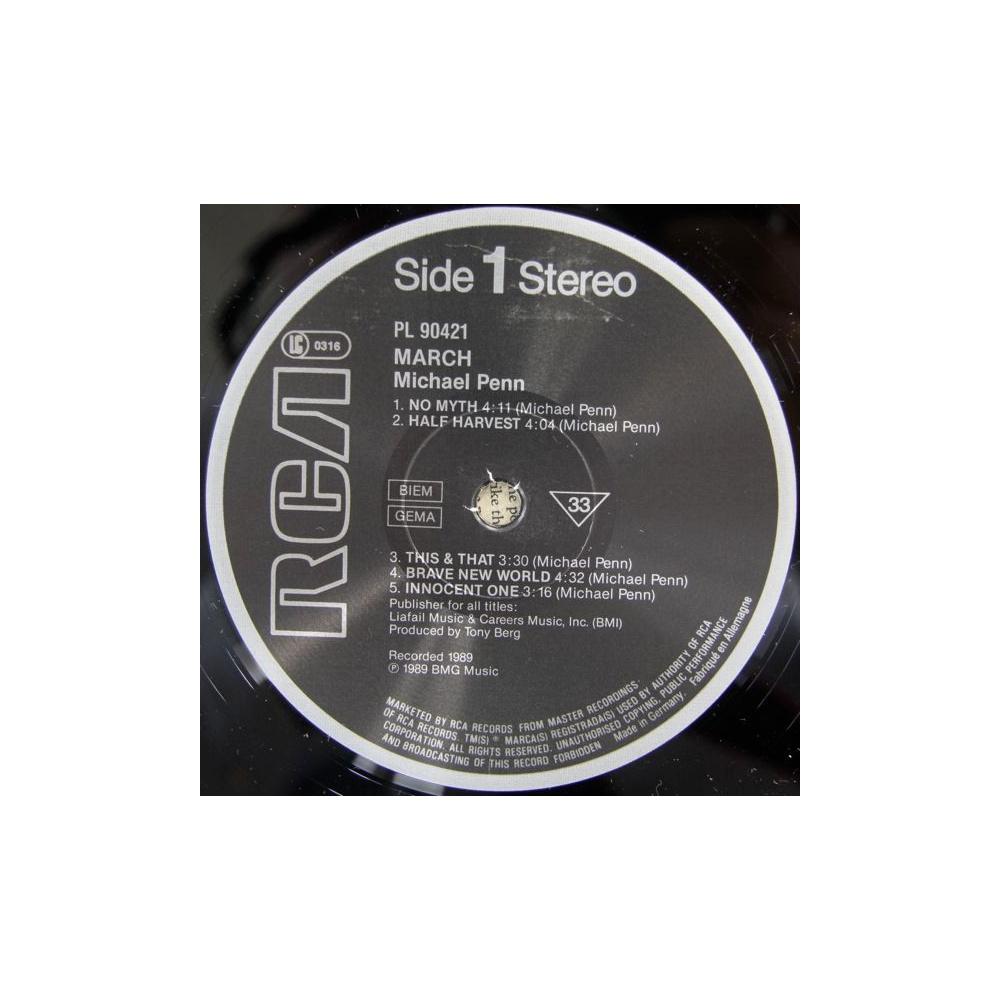 MICHAEL PENN - MARCH | VINILO USADO