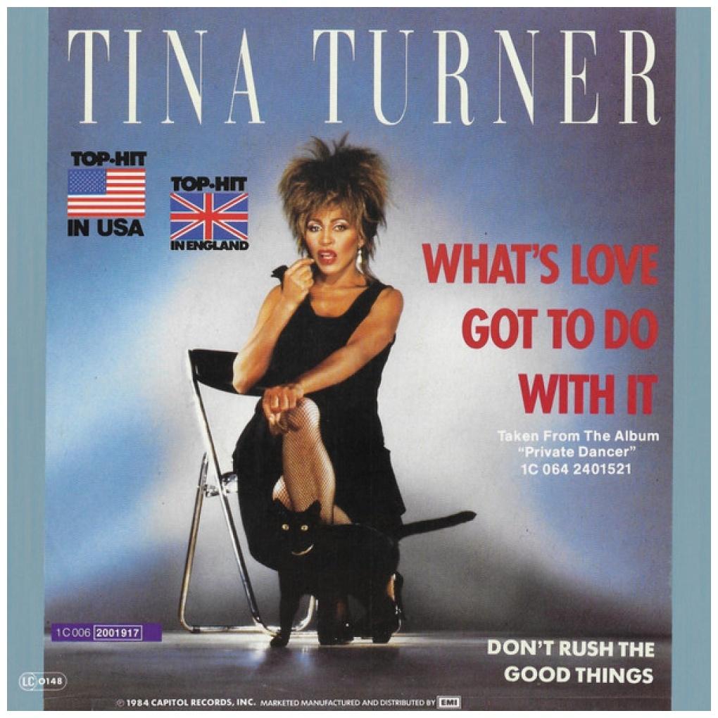 TINA TURNER - WHAT'S LOVE GOT TO DO WITH IT | 7" SINGLE USADO