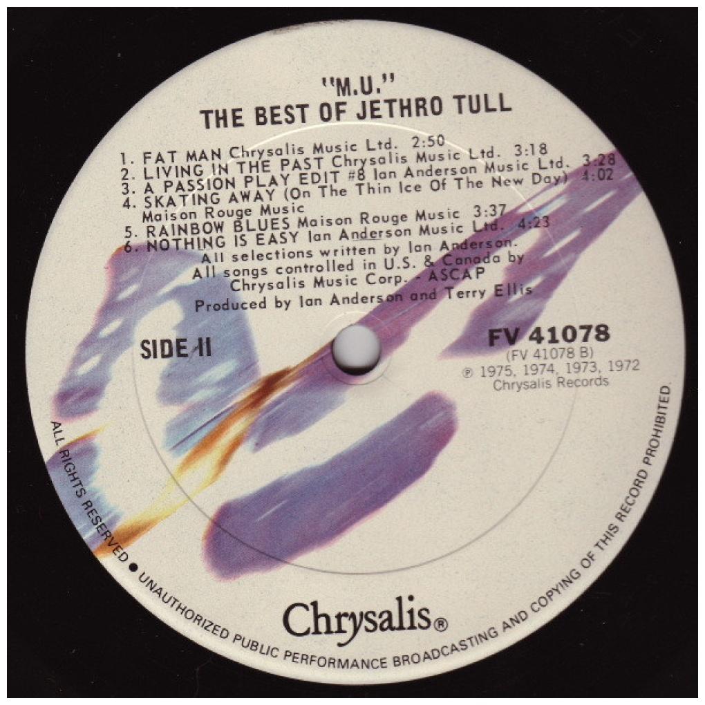 JETHRO TULL - "M.U.": THE BEST OF  | VINILO USADO