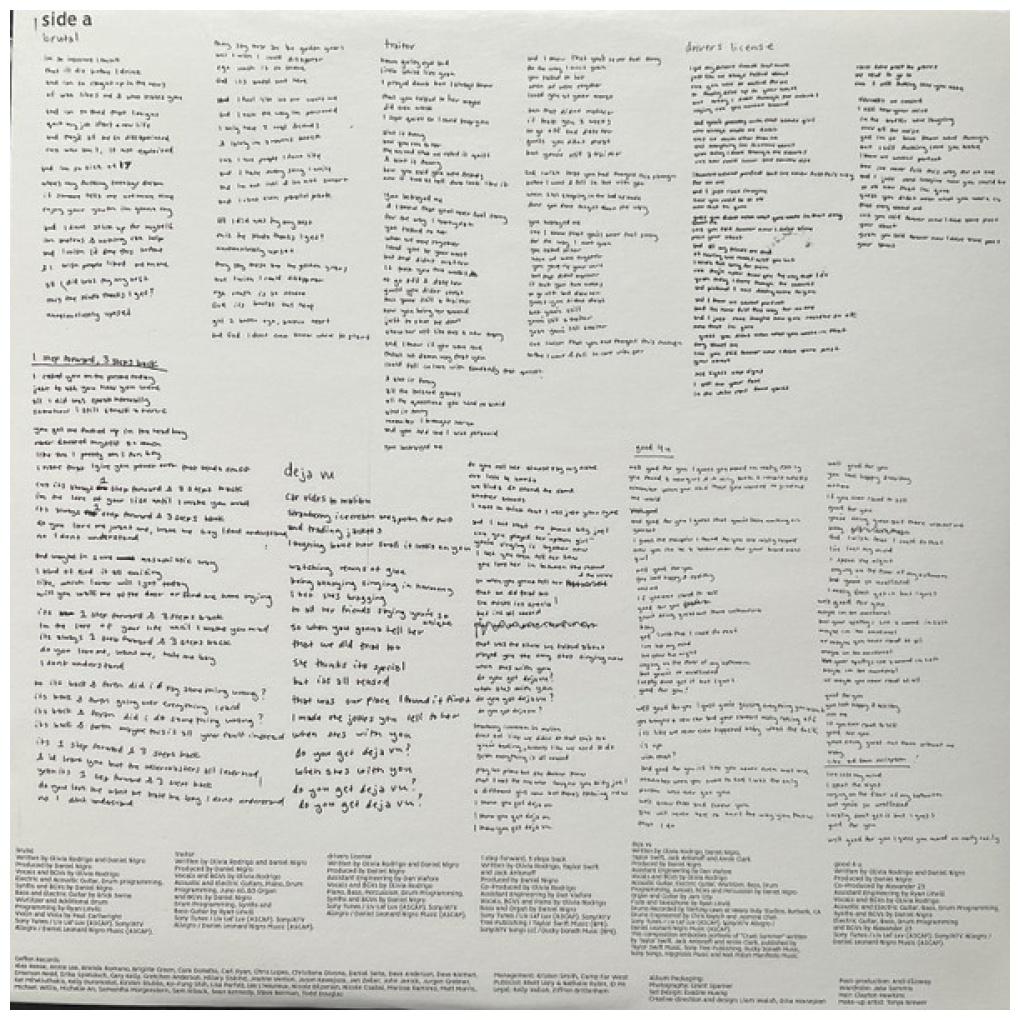 OLIVIA RODRIGO - SOUR | VINILO