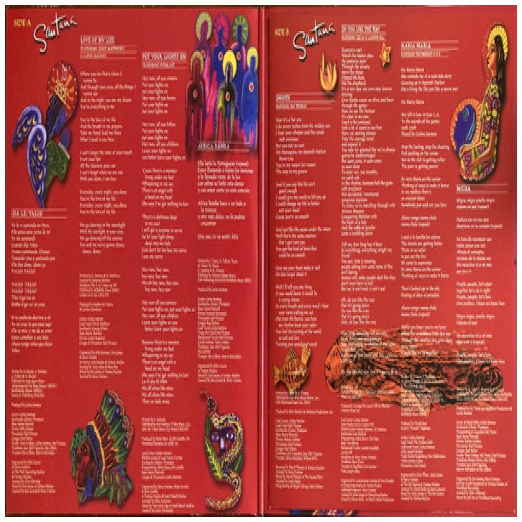 SANTANA - SUPERNATURAL (VINYL COLOURED BLUE) -2LP | VINILO