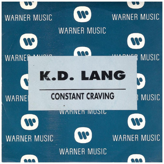 K.D. LANG - CONSTANT CRAVING | 7" SINGLE USADO